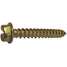 Masonry Screw w/Bit,1/4x1 In,