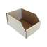 Corrugated Shelf Bin,6in.W,4-1/