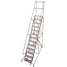 Rolling Ladder,Steel,172In. H.,