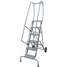 Rolling Ladder,Steel,80In. H.,