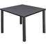 Cafe Table,42 In. W,Dark Gray