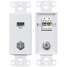 Wall Plate And Jack,Cat 5e/F-