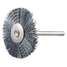 Wire Wheel Brush,0.005" Dia.