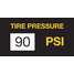 Tire Stickers - 90PSI 100/Roll