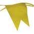 Pennants,Polyethylene,Yellow,