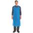 Disposable Apron,Blue,46 In. L,