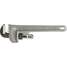 Straight Pipe Wrench,Aluminum,