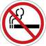 No Smoking Symbol Window Cling