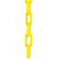 Plastic Chain,Yellow,1-1/2 In