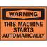 Label, Warning Equipment, PK5