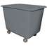 Cube Truck,Hdpe,Gray,15.0 Cu.