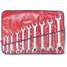 Open End Wrench Set,15 Deg,6-