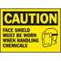 Equipment Label,Black/Yellow,