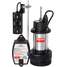 Sump Pump,1/2 Hp,2" NPT,33ft