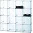 Tempered Glass Shlvs,10"L,10"W,