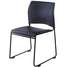 Stacking Chair,Vinyl,30-3/4in