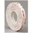 Vhb Tape,1/2 In x 5 Yd.,White