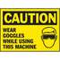 Caution Label,Black/Yellow,PK5