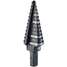 Step Drill Bit,Hss,12 Sizes,3/