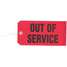 Out Of Service Tag,Rectangle,7/