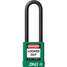 Lockout Padlock,Kd,Green,1/4In.