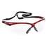 Safety Glasses,Anti-Fog,Red,