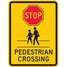 Traffic Sign,24 x 18In,R And