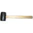 Rubber Mallet,Hickory,8 Oz