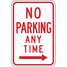 Parking Sign,18 x 12In,R/Wht,