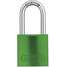 Lockout Padlock,Ka,Green,1/4