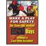 Safety Scoreboard,28 x 20In,Eng