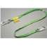 Lanyard,1 Leg,Polyester,Green