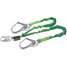 Lanyard,2 Leg,Polyester,Green