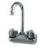 Sink Faucet,1/2in. Ips,Lever,2