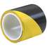 Hazard Marking Tape,2 In W,Blk/