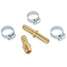 Hose Repair Kit,Brass,3/8 In.