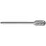 Carbide Bur,Radius End,1/2 In,