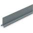 Divider Wall,3 In H,Solid,Gray,