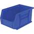 Hang And Stack Bin,Blue,6 In.