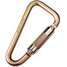 Carabiner,Auto-Lock,Bronze,7" L