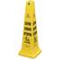 Safety Cone, Caution, Eng/Sp/Fr