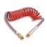 15' Coiled Ab Hose-Red