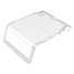 Bin Lid,Clear,Polystyrene,5 In