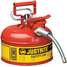 Safety Can,Type II,1 Gallon,Red