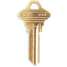 Key Blank,Brass,Type 1145,PK50