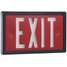 Self-Luminous Exit Sign,10 Yr.,