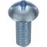 Mach Screw,Rnd,10-24 x 1/2 L,