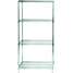 Wire Shelving,Starter,63" H,SS