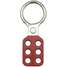 Lockout Hasp,Snap-On,6 Lock,Red