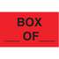 Shipping Labels,Black/Red,